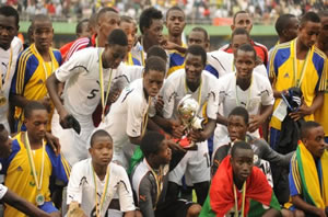 BURKINA FASO U17 CELEBRATION 2011