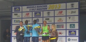 podium marathon de bruxelles2013