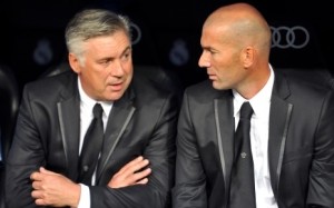 Ancelotti et Zidane