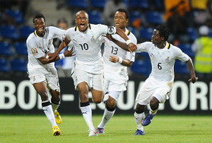 Football : Tunisie / Ghana - Coupe d Afrique des Nations - 1/4 - 05.02.2012 -