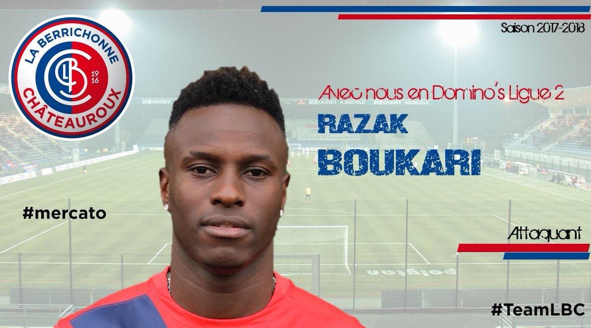 Razak Boukari: 3 ans de plus à Chateauroux ! - Africa Top Sports - Africa Top Sports (Blog)