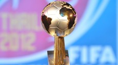 Le trophée du Mondial de Futsal