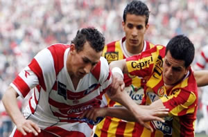 Duel dans le championnat tunisien de football