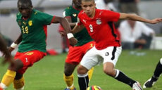 Phase de match entre Egypte et Cameroun