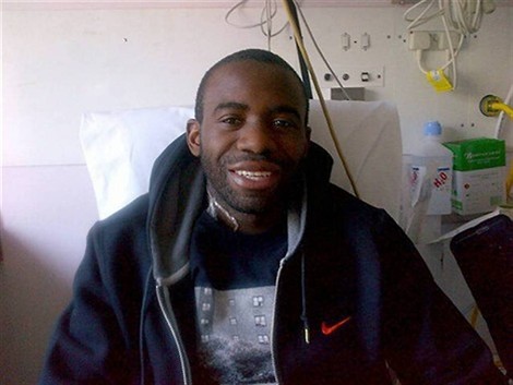 Fabrice Muamba à l'hopital