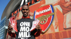 Mo Farah veut entrainer à Arsenal