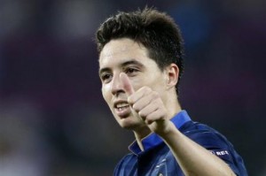 Samir nasri de retour en Bleus