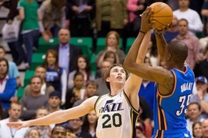 NBA: Oklahoma City Thunder at Utah Jazz