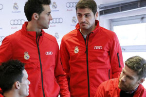 Arbeloa et casillas