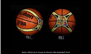 ballon officiel coupe du monde FIBA basketball 2014