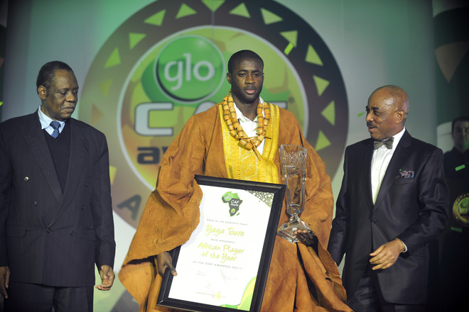 Yaya Touré : Ballon d'or africain pour la troisième fois consécutive -  Africa Top Sports