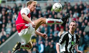 Arsenal's Dennis Bergkamp