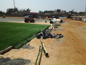 chantier STADE SENGHOR