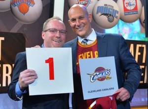 cleveland obtient le premier choix de la draft 2014