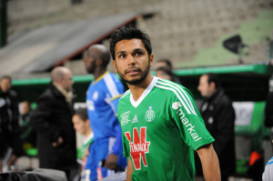 FOOTBALL : Saint Etienne vs Marseille - Ligue 1 - 16/02/2014