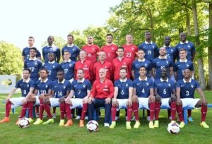 FOOTBALL : Photo officielle des 23 de l Equipe de France pour la Coupe du monde 2014 - 06/06/2014