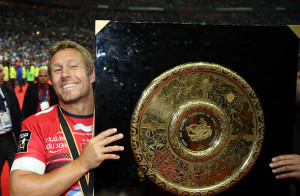 JonnyWilkinson_ avec le bouclier debrennus