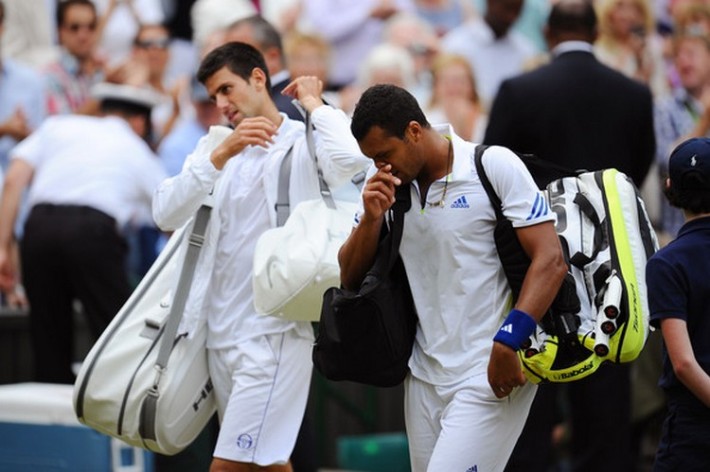 Novak Djokovic_Jo Wilfried Tsonga
