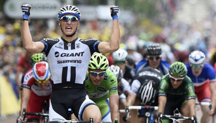 Marcel Kittel_vainqueur de la 3e étape tour de france 2014