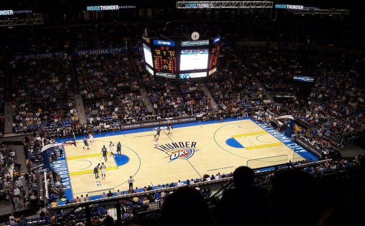 Chesapeake Energy Arena_ okc thunder