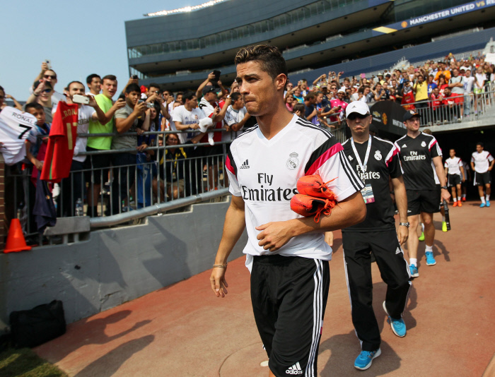 FOOTBALL : Entrainement et Conference de Presse - Real de Madrid - 01/08/2014