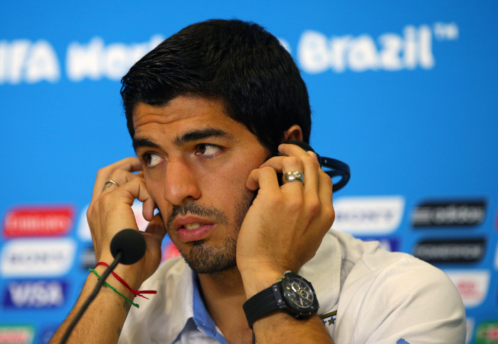 FOOTBALL : Uruguay - Conference de Presse - Coupe du Monde 2014 - 23/06/2014