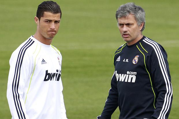 Cristiano Ronaldo et Mourinho