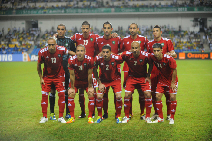 Football : Maroc / Tunisie - Coupe d Afrique des Nations - 23.01.2012 -