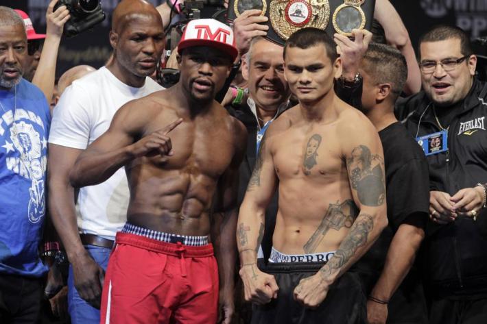 Mayweather JR vs Maidana
