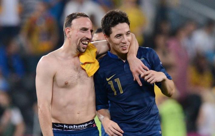 Ribéry et Nasri