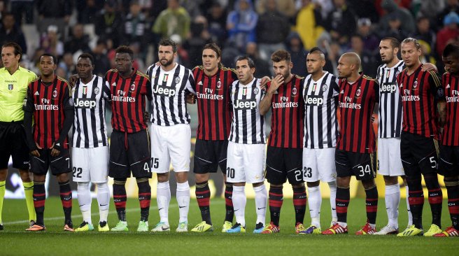 Serie A Milan Ac Juventus Duel Entre Muntari Et Asamoah