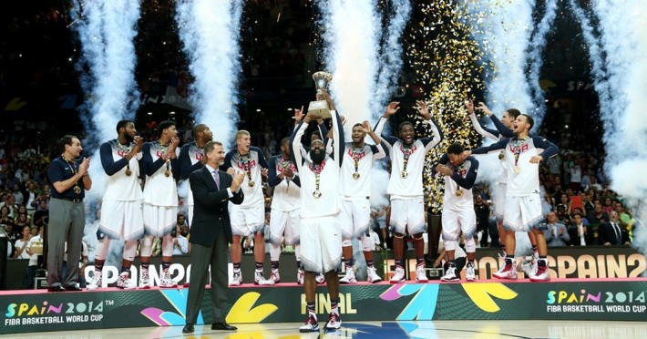Team USA_vainqueur de la coupe du monde FIBA, Espagne 2014