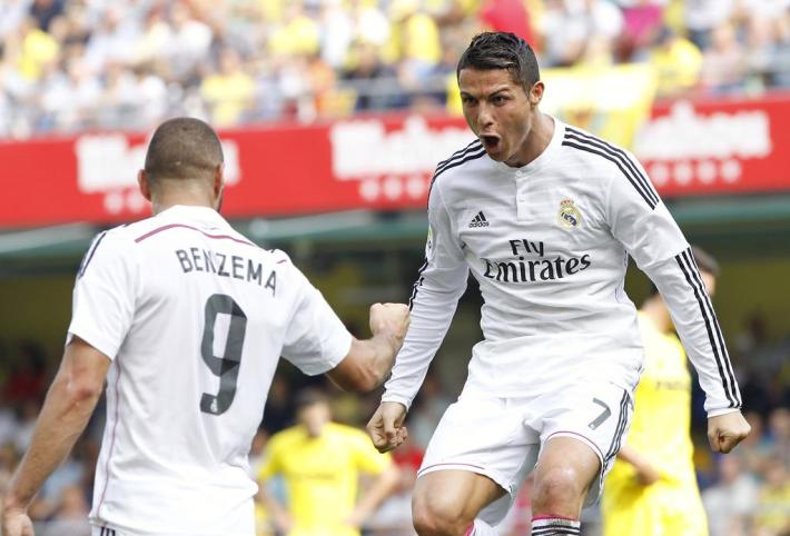 Cristiano et Benzema
