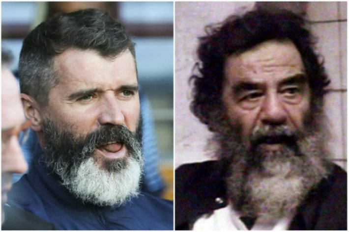 Roy Keane Saddam Hussein