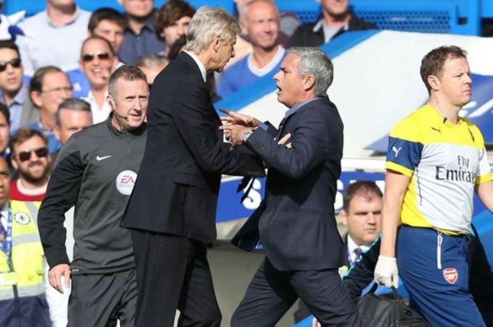 Wenger et Mourinho