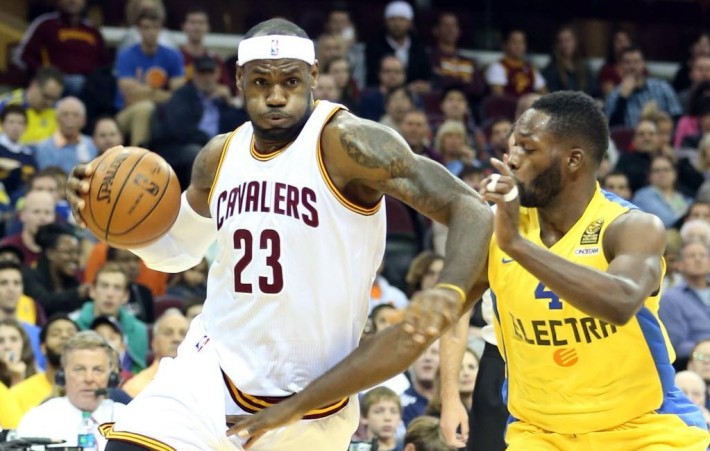 lebron james_cleveland vs tel aviv