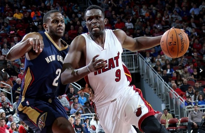 luol deng_darius miller_heat vs pelicans