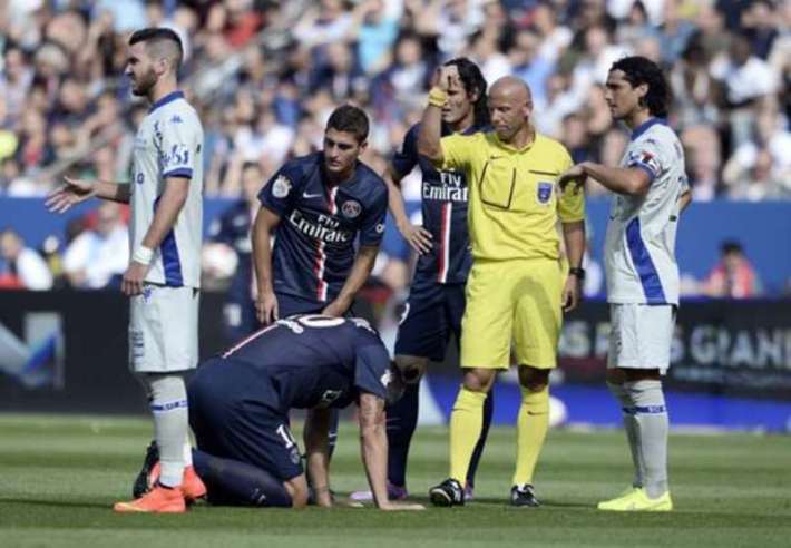 Ibrahimovic blessé