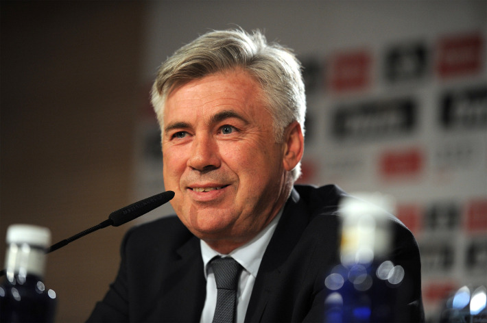 Carlo Ancelotti New Real Madrid Manager Press Conference and Photo Call