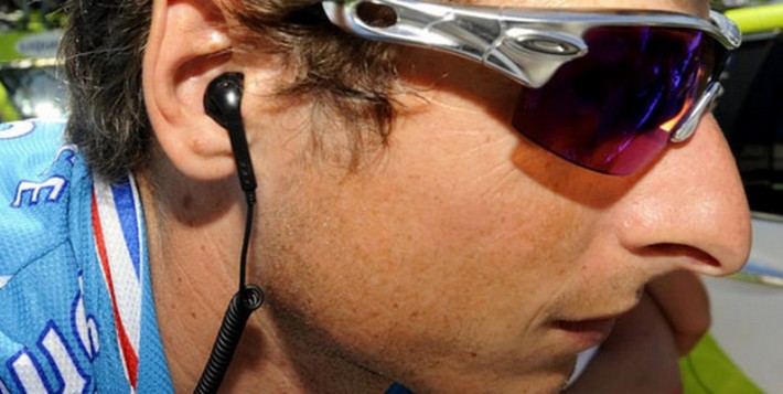 oreillette polimique dans le cyclisme