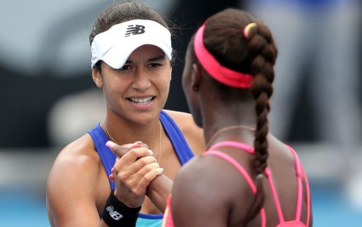 Heather Watson sort Slone Stephens au 2e tour hobart
