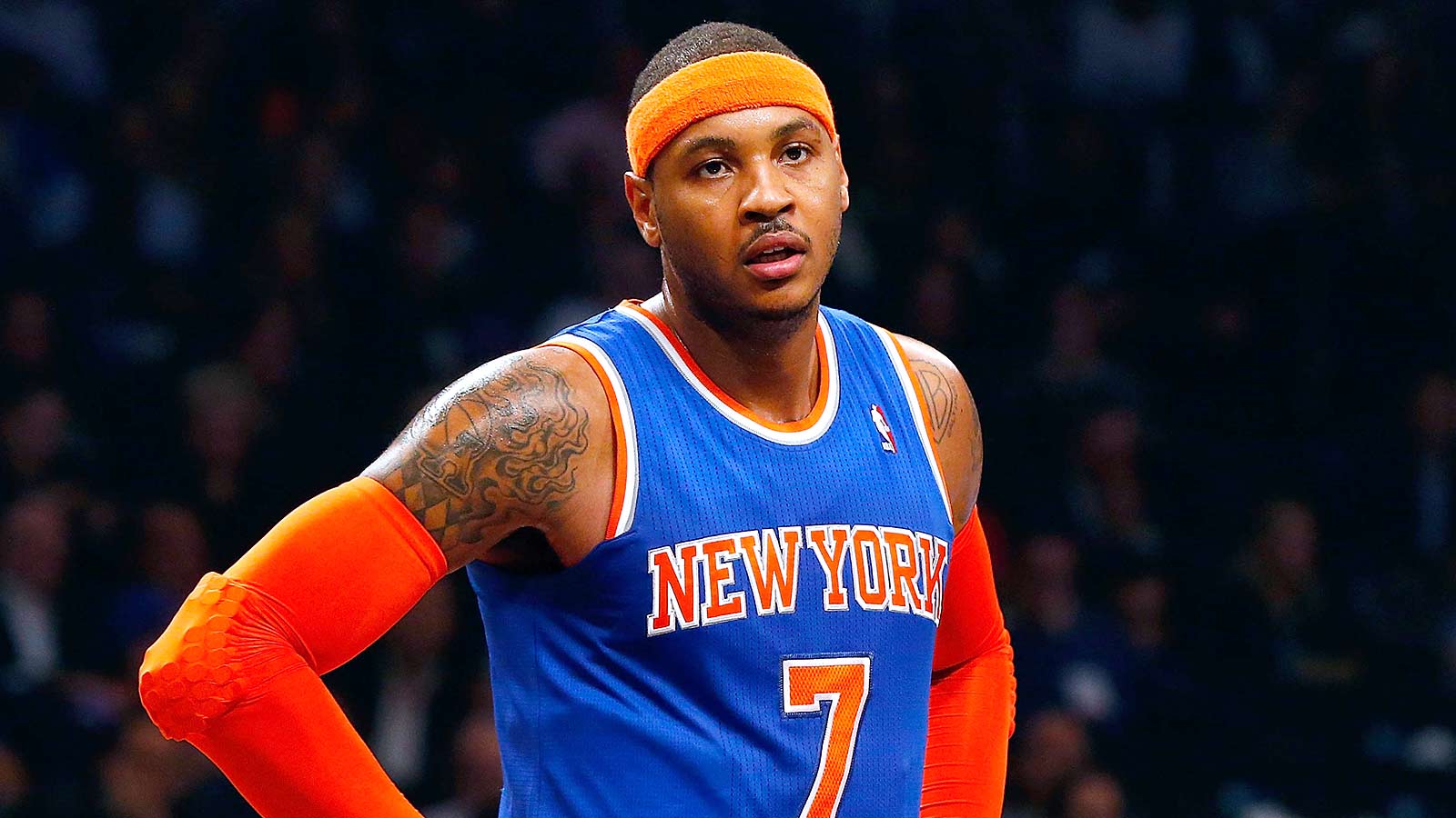 NBA Carmelo Anthony à l'arrêt Africa Top Sports