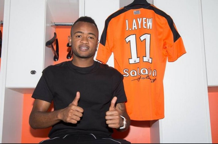Jordan ayew lorient nvo