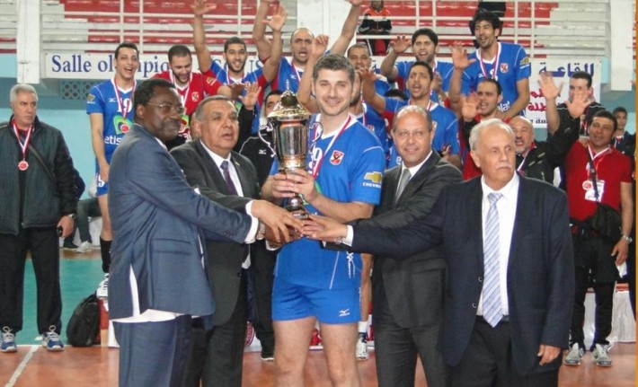 ahly d'egypte vainqueur du championnat d'afrique des clubs champions de volleyball 2015
