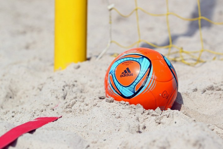 jeu de beach soccer