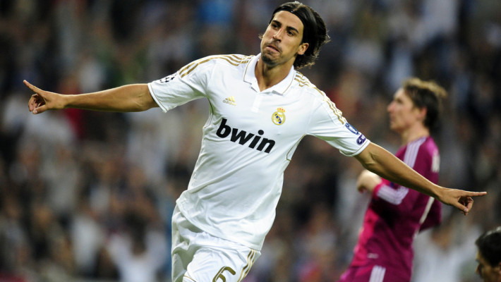 Real Madrid's German midfielder Sami Khe