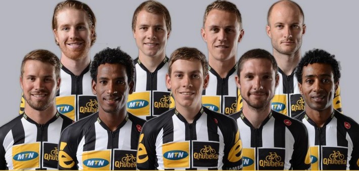 MTN-Qhueka-team pour le tour de france 2015