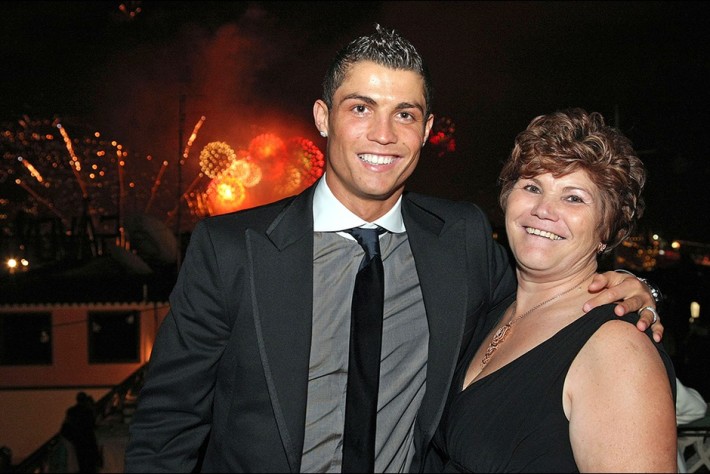 Ronaldo et maman