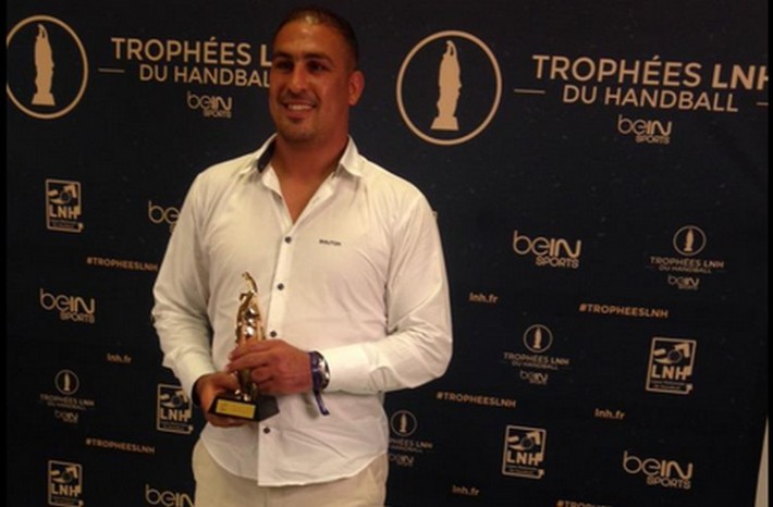 issam tej meilleur pivot trophee lnh 2014-15
