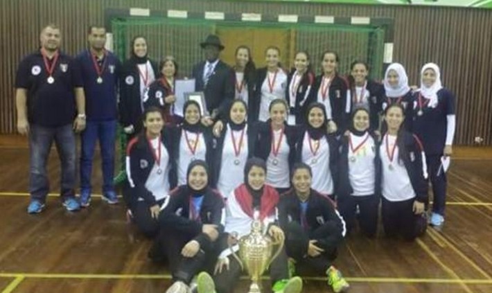 egypte championne d'afrique cadet de handball féminin 2015